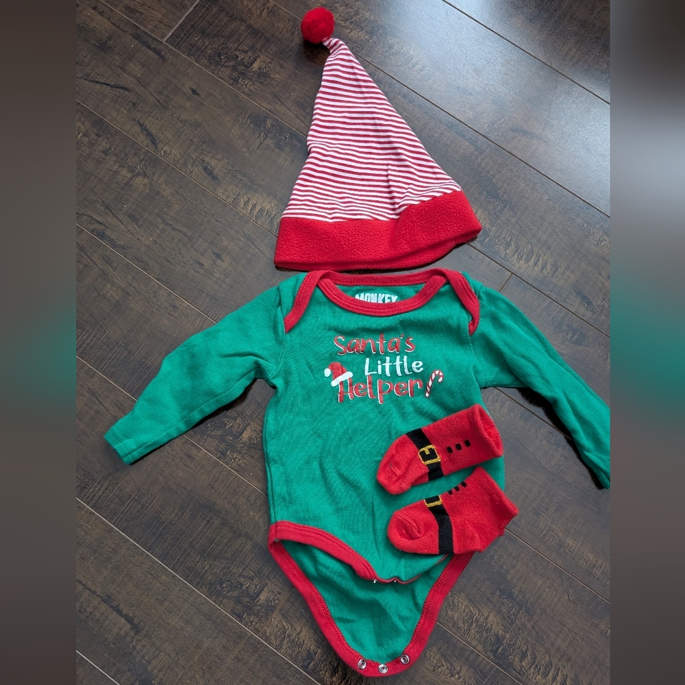Santa's little helper outfit